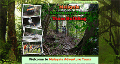 Desktop Screenshot of malaysia-adventuretours.com